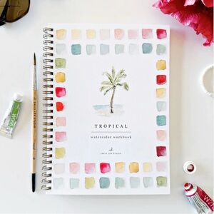 Emily Lex Studios Tropical 🌴 Watercolor Workbook